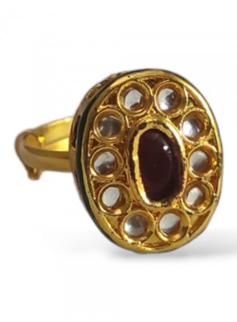 Kundan Finger Ring